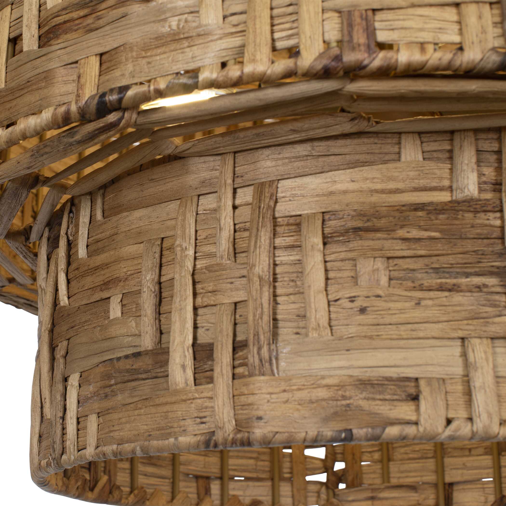 Uttermost Water Hyacinth 4 Light Woven Pendant