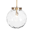 Uttermost Gaia 1 Light Watered Glass Pendant