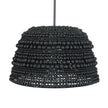 Uttermost Persephone Black Bead 1 Light Pendant