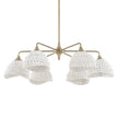 Uttermost Biddeford White Beaded Pendant