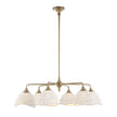 Uttermost Biddeford White Beaded Pendant