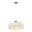 Uttermost Biddeford White Beaded Pendant