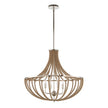 Uttermost Lovelock 4 Light Rope Empire Chandelier