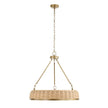 Uttermost Ladakh 9 Light Round Wicker Pendant