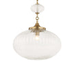 Uttermost Bellaire 1 Light Glass Shade Pendant