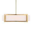 Uttermost Cresson 4 Light Drum Pendant