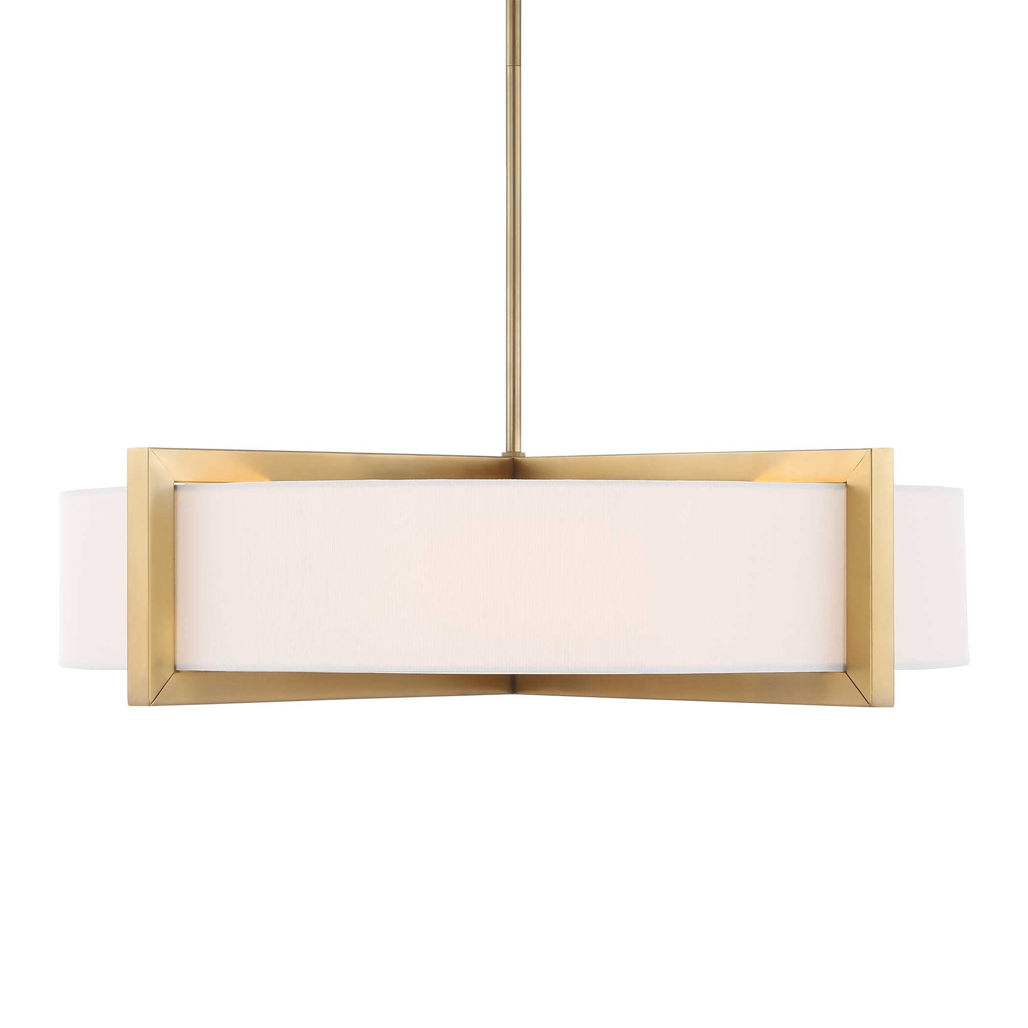 Uttermost Cresson 4 Light Drum Pendant