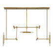 Uttermost Cadre 14 Light Modern Linear Pendant