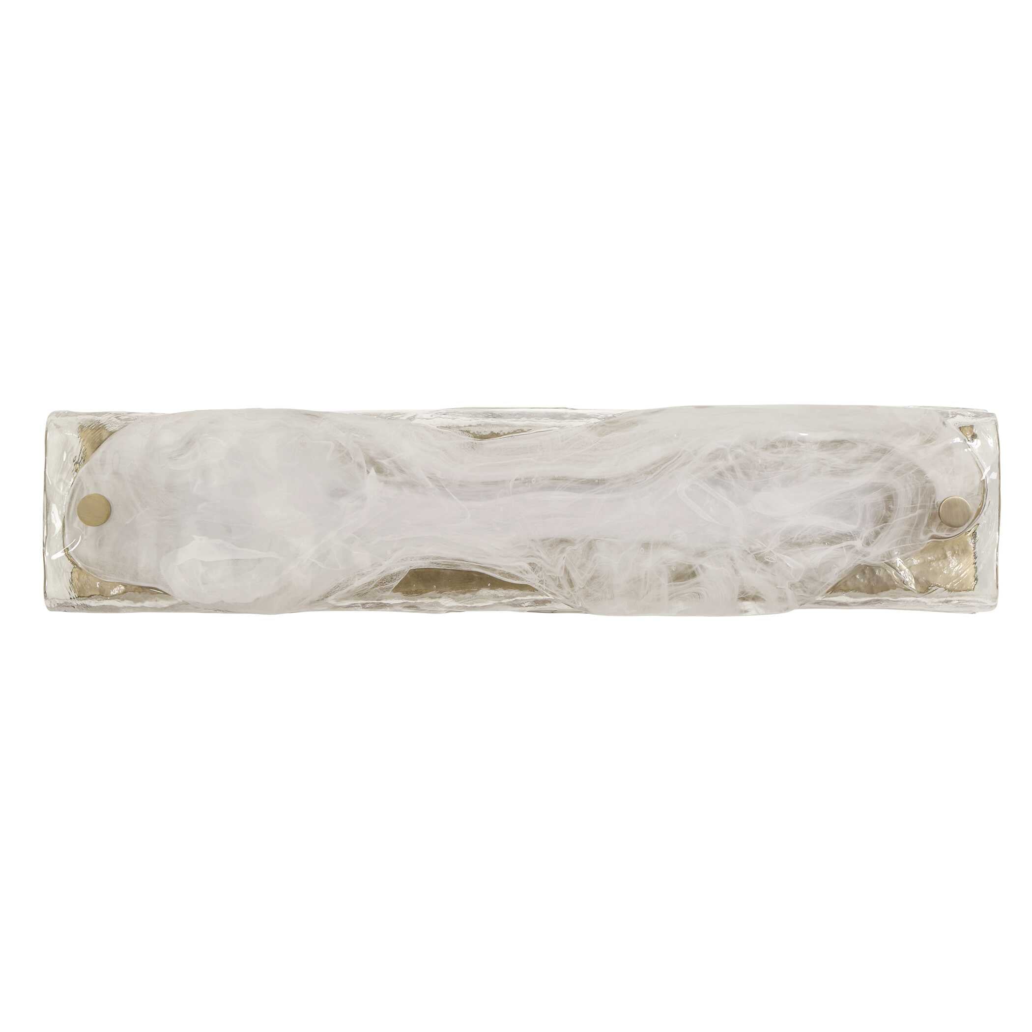 Uttermost Taffy 1 Light LED Swirl Glass Sconce