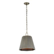 Uttermost Granada 1 Light Hexagon Pendant