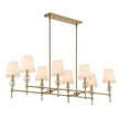 Uttermost Arques 8 Light Linear Chandelier