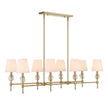 Uttermost Arques 8 Light Linear Chandelier