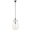 Uttermost Dewdrop 1 Light Glass Shade Pendant