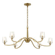 Uttermost Barcelona 6 Light Brass Chandelier