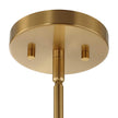 Uttermost Ripple 1 Light Frost Glass Pendant