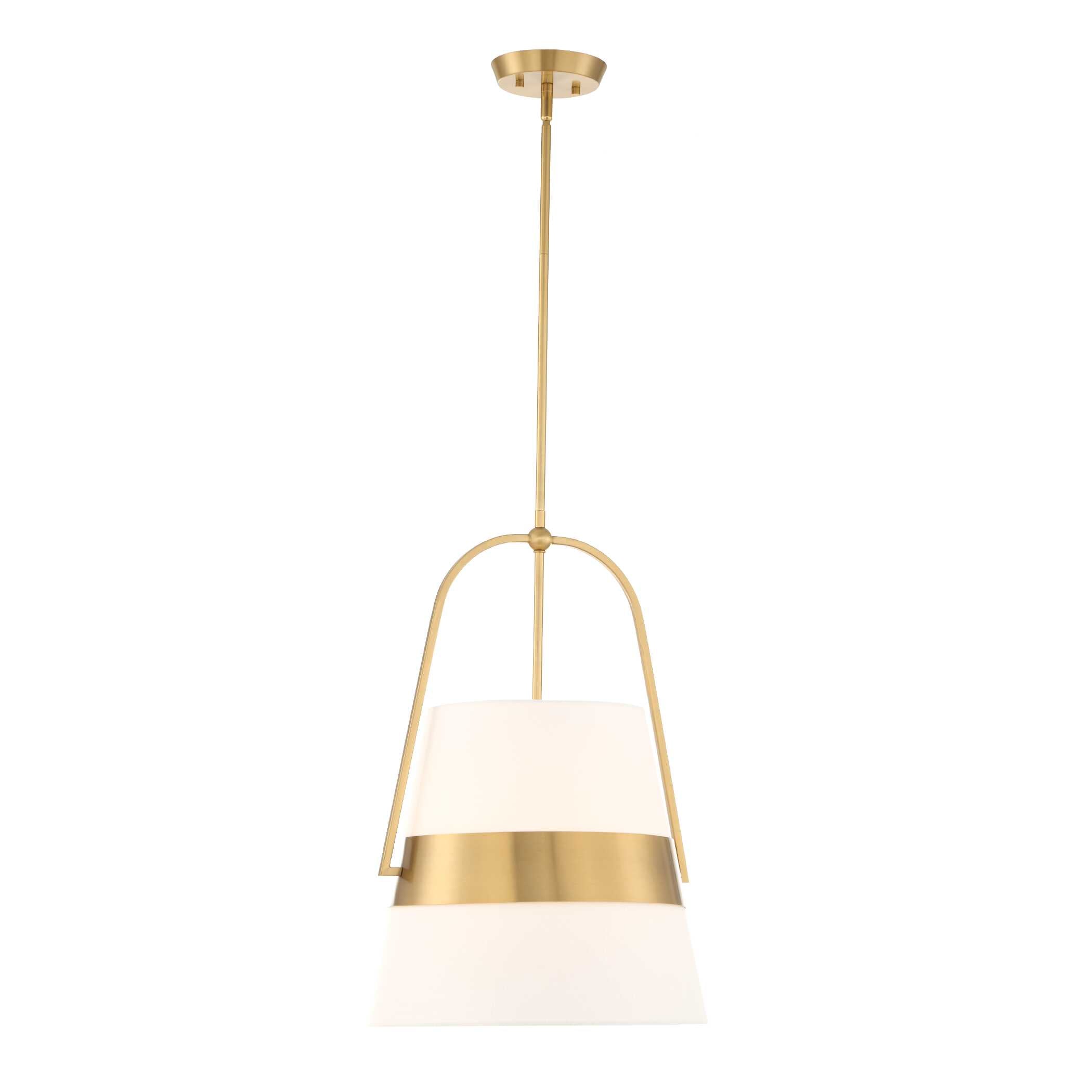 Uttermost Harness 1 Light Shade Pendant