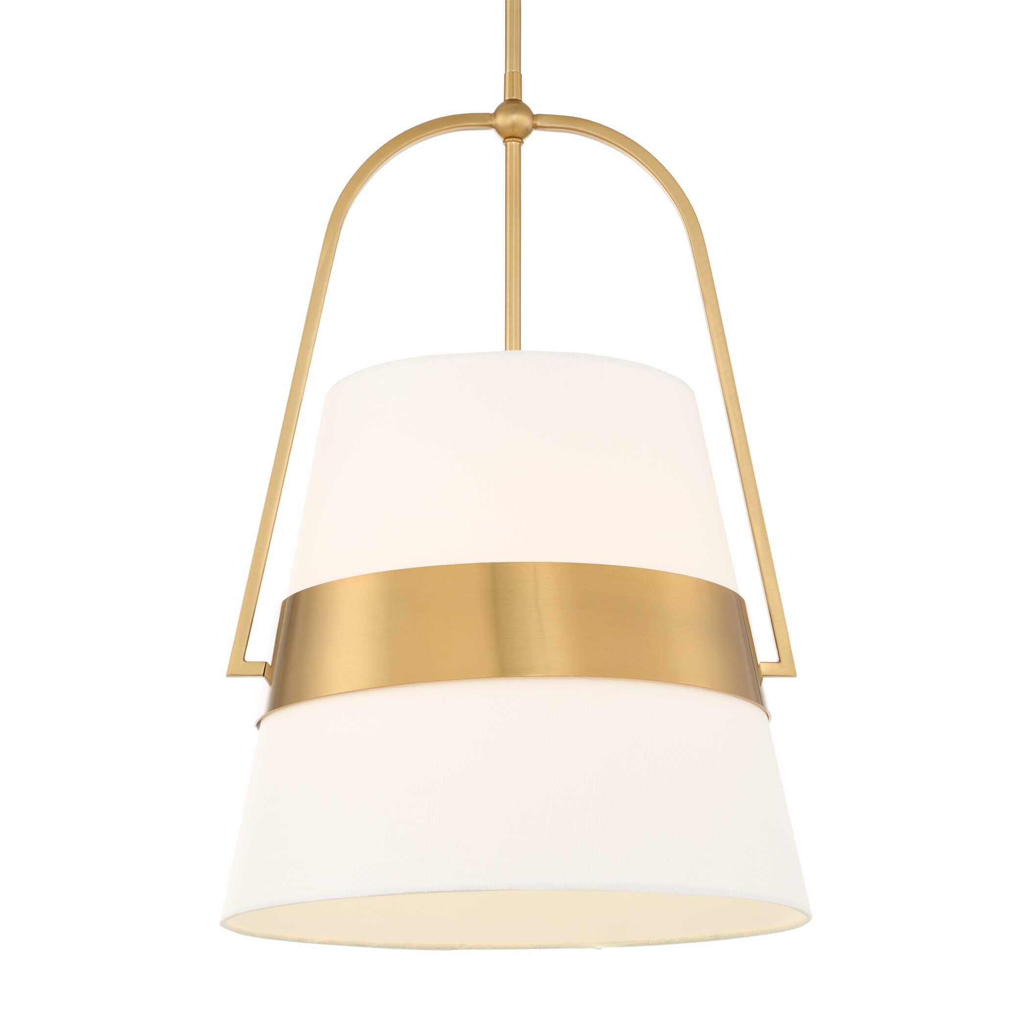 Uttermost Harness 1 Light Shade Pendant