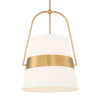 Uttermost Harness 1 Light Shade Pendant