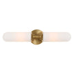 Uttermost Wellsville 2 Lt Brass Sconce