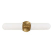 Uttermost Wellsville 2 Lt Brass Sconce