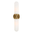 Uttermost Wellsville 2 Lt Brass Sconce
