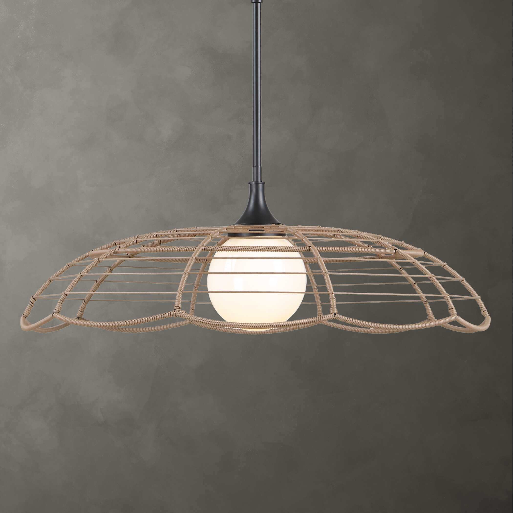 Uttermost Lakeside Indoor-Outdoor 1 Light Pendant