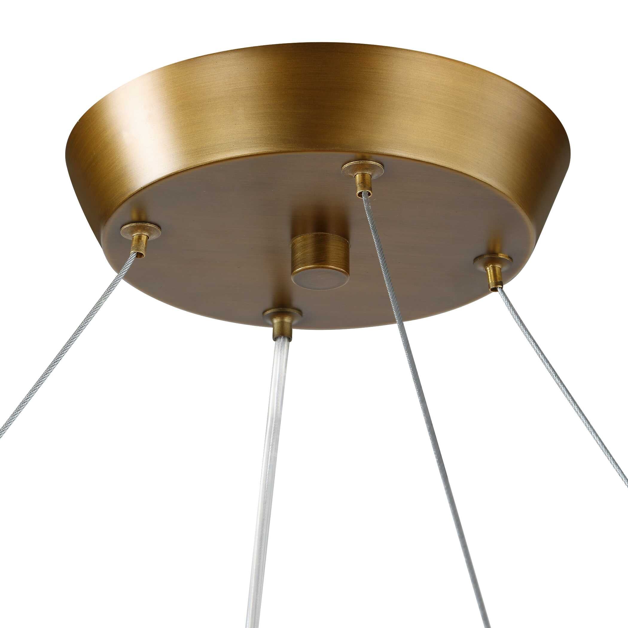 Uttermost Biscotti LED Bronze Chandelier
