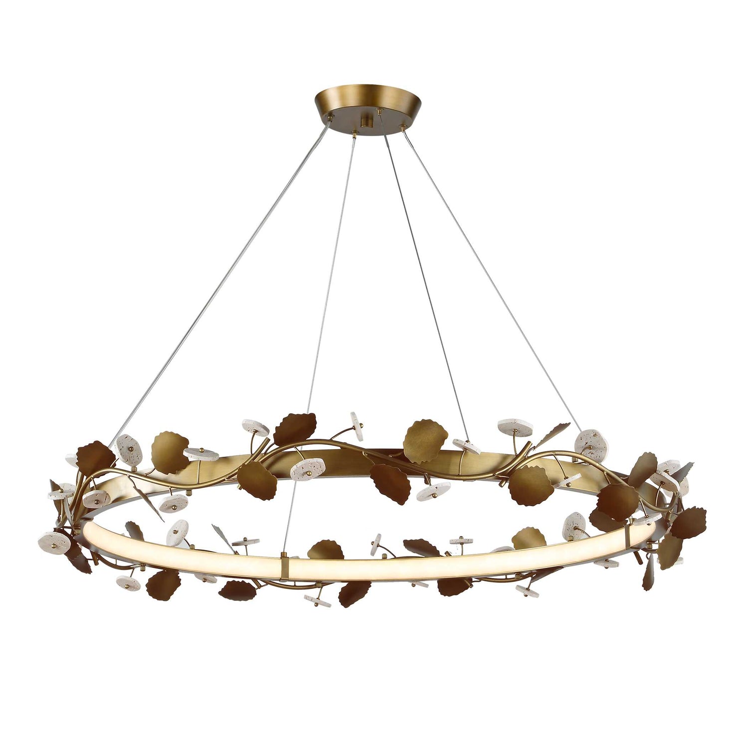Uttermost Biscotti LED Bronze Chandelier