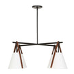 Uttermost Reins Accent Straps 4 Light Chandelier