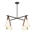 Uttermost Reins Accent Straps 4 Light Chandelier