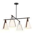 Uttermost Reins Accent Straps 4 Light Chandelier