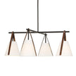 Uttermost Reins Accent Straps 4 Light Chandelier