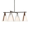 Uttermost Reins Accent Straps 4 Light Chandelier