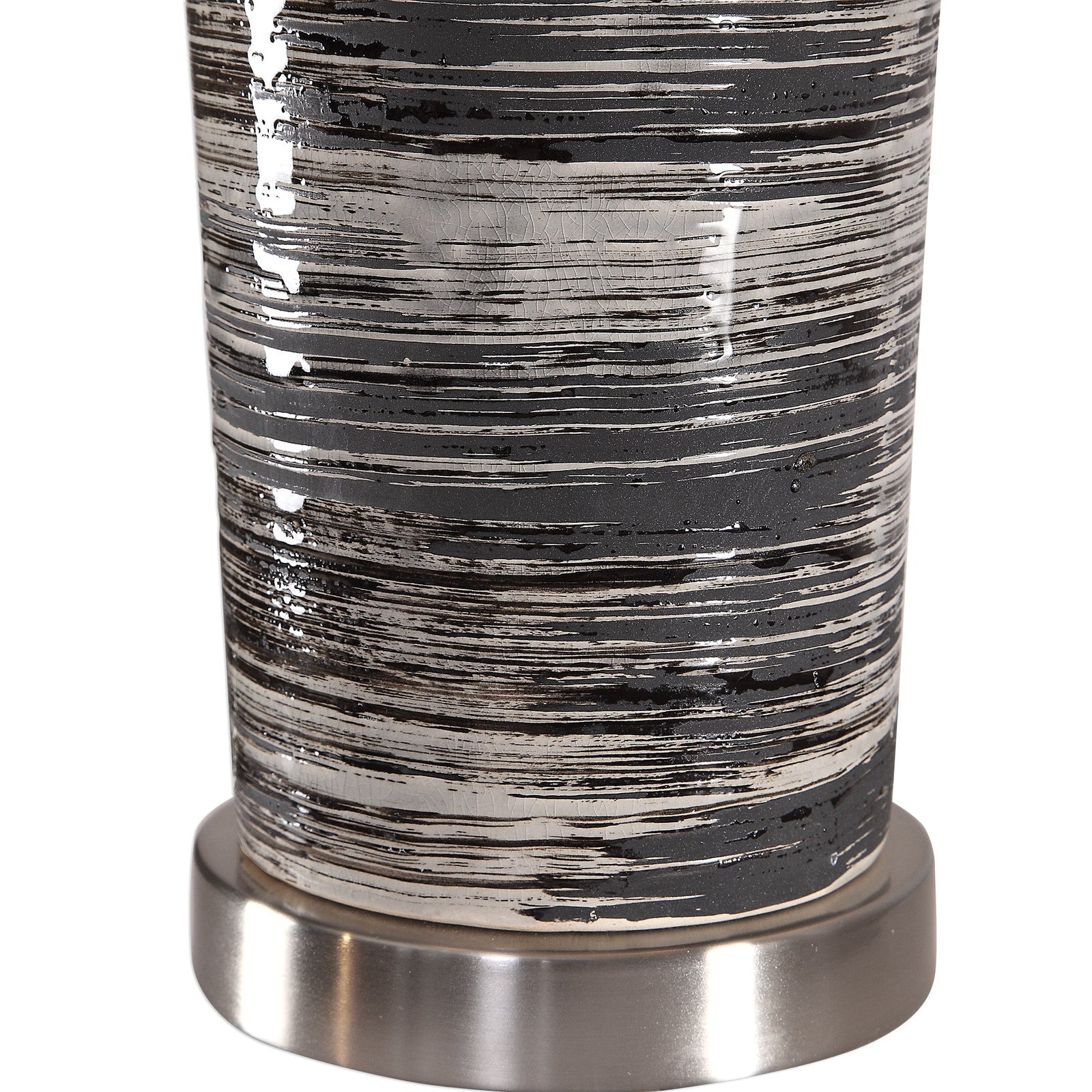 Modern Accents Tapered Ceramic Table Lamp