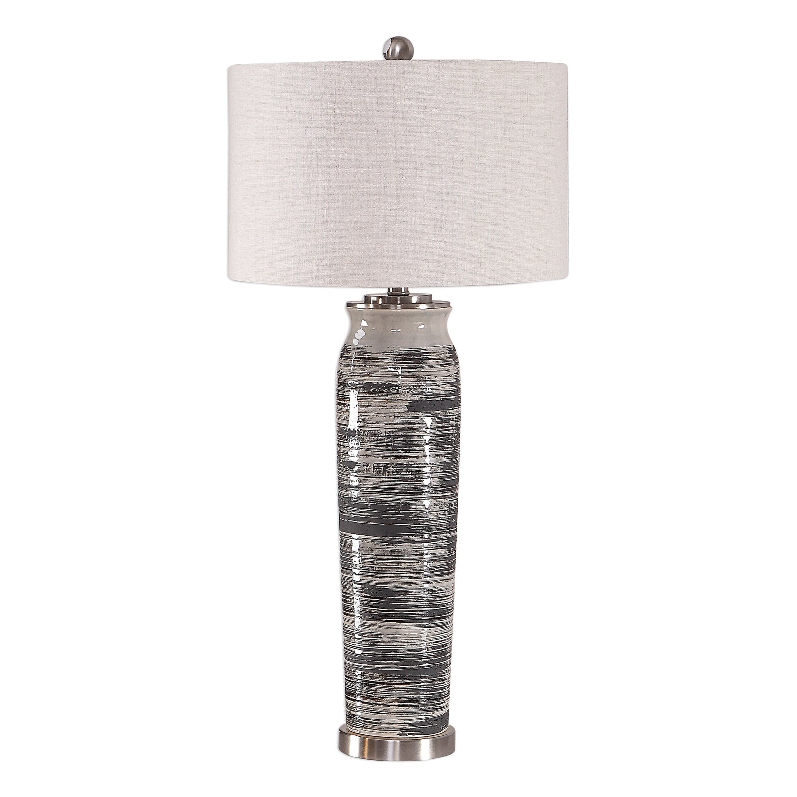 Modern Accents Tapered Ceramic Table Lamp