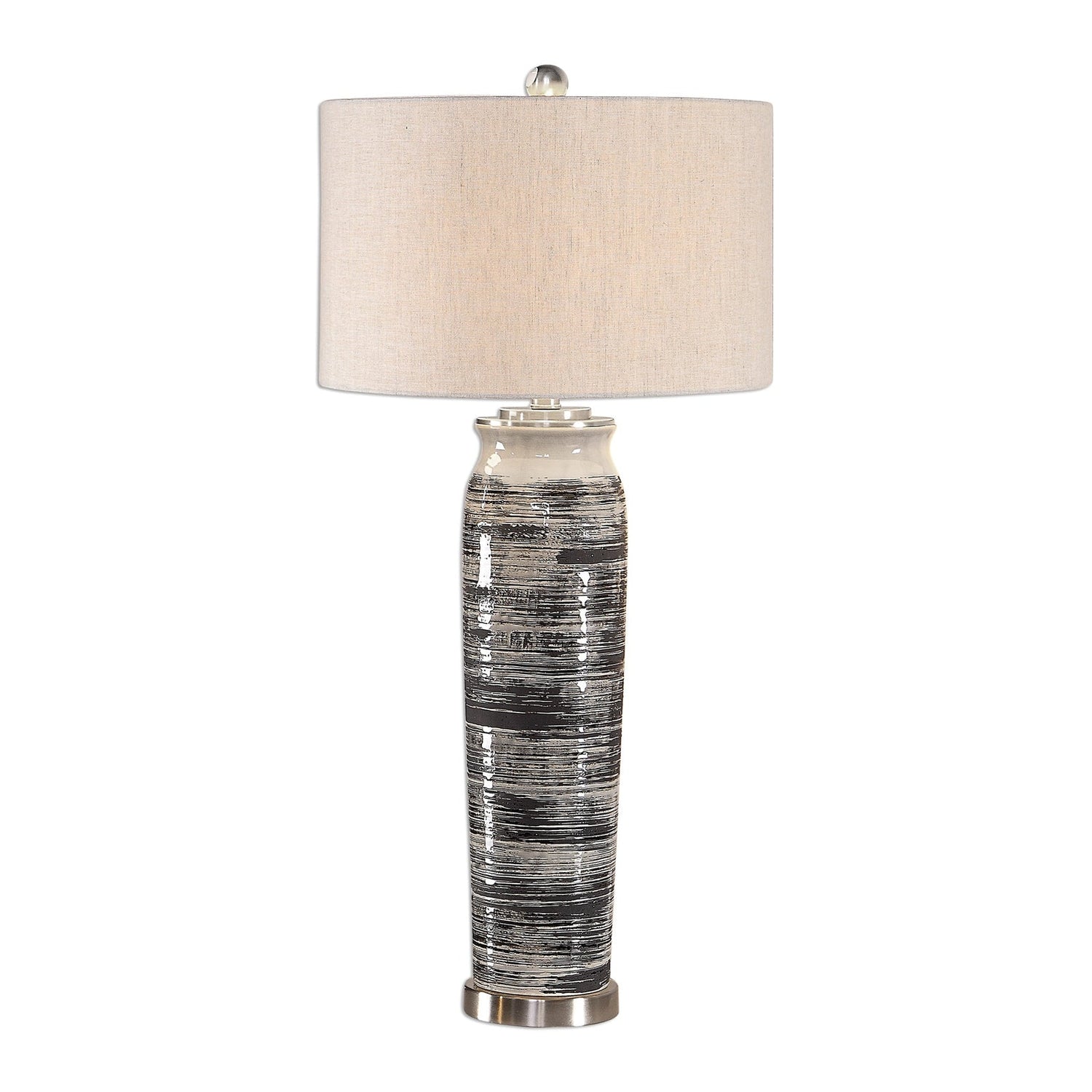 Modern Accents Tapered Ceramic Table Lamp