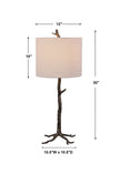 Modern Accents Organic Rustic Table Lamp