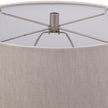 Modern Accents Wavy Lines Ceramic Table Lamp