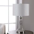 Modern Accents Wavy Lines Ceramic Table Lamp