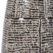 Modern Accents Offset Brick Pattern Ceramic Table Lamp