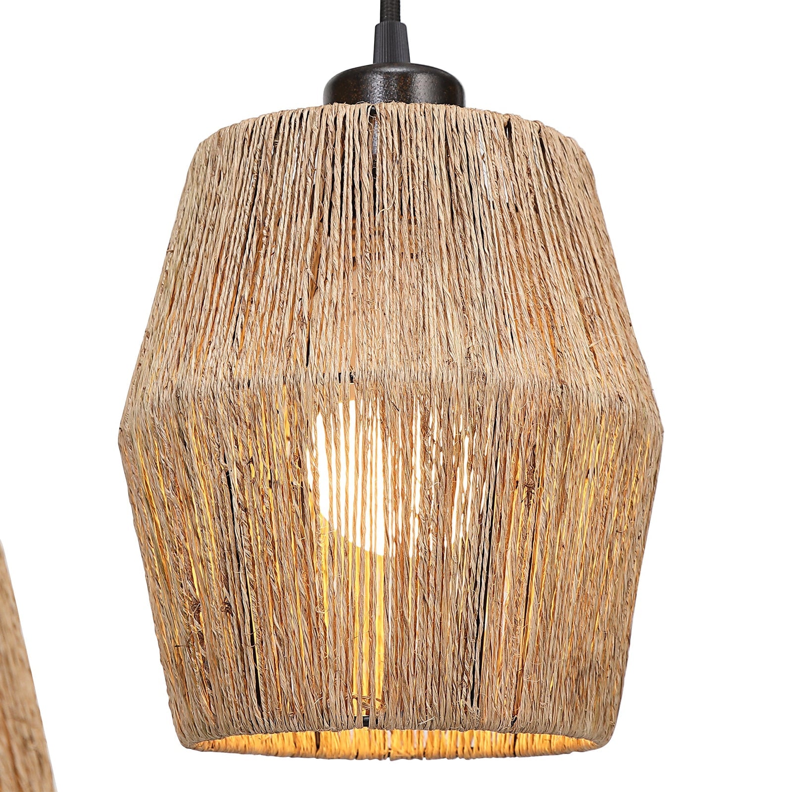 Modern Accents Bronze & Rope Floor Lamp