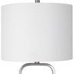 Modern Accents Rectangular Metal Base Table Lamp