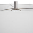 Modern Accents Rectangular Metal Base Table Lamp