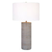 Uttermost Monolith Gray Table Lamp
