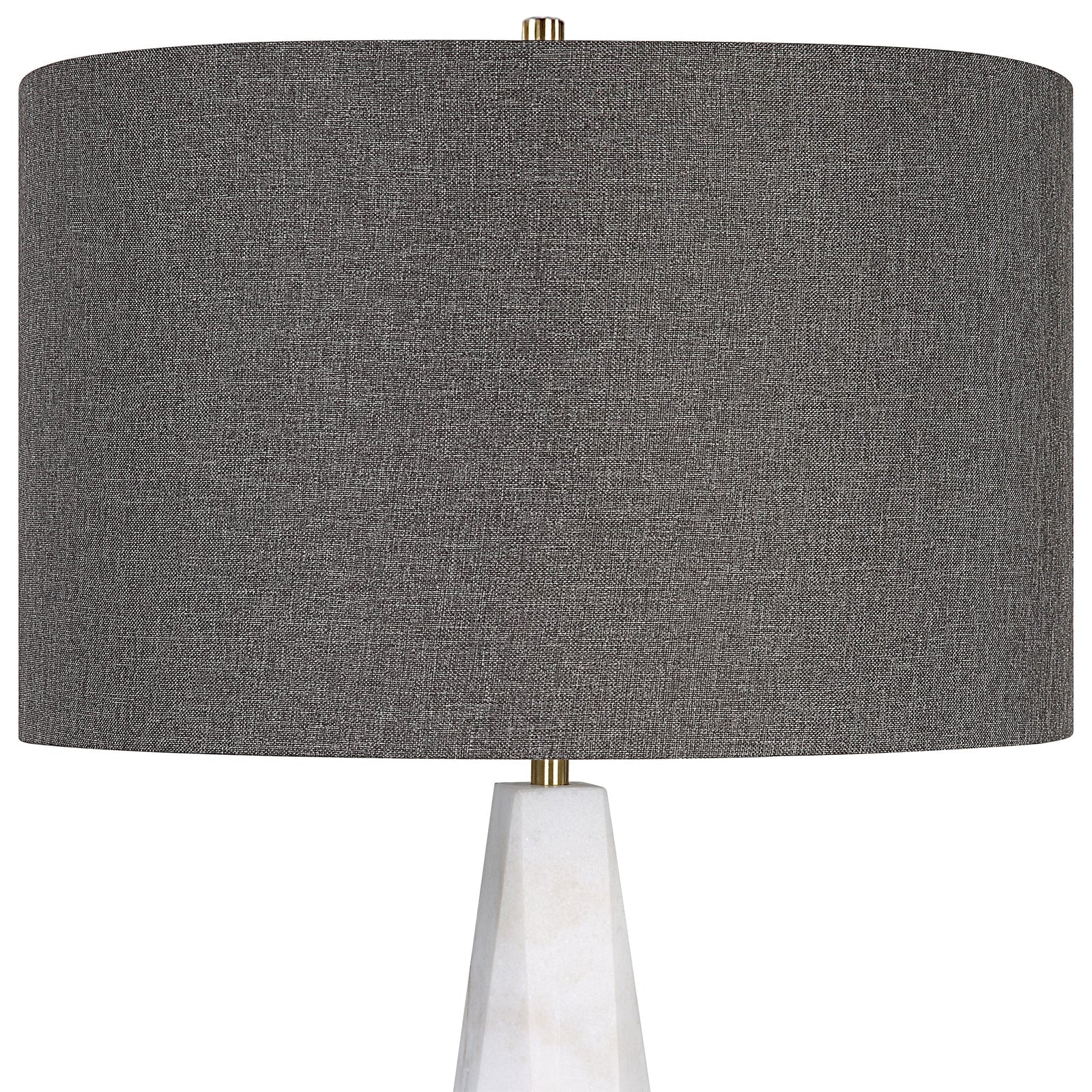 Uttermost Citadel White Marble Table Lamp