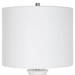 Uttermost Fountain White Marble Buffet Lamp