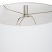 Uttermost Fountain White Marble Buffet Lamp