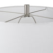 Modern Accents Wave Pattern Ceramic Table Lamp