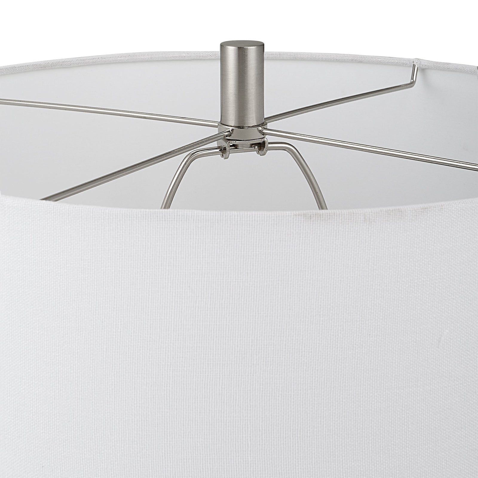 Modern Accents Wave Pattern Ceramic Table Lamp