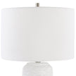 Modern Accents Wave Pattern Ceramic Table Lamp